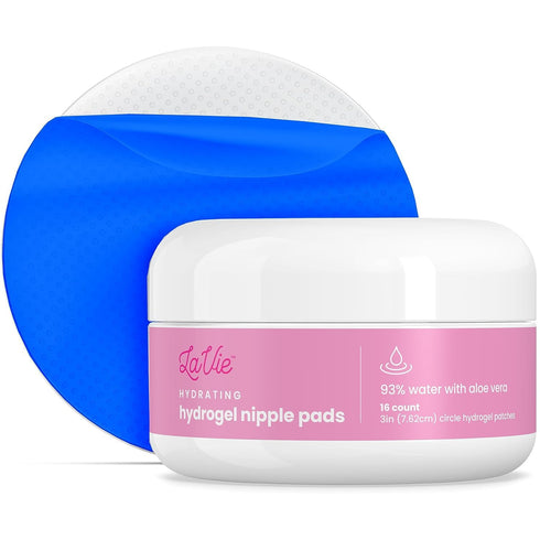 Soothing Gel Pads for Sore Nipples, Instant Cooling Relief, BPA-Free Hydrogel Pads for Breastfeeding, 16 Count
