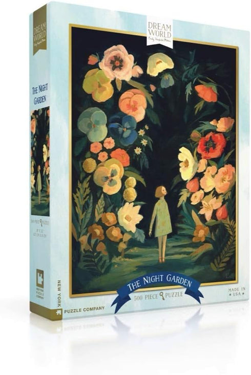 500 New York Puzzle Company - Dream World The Night Garden - Piece Jigsaw Puzzle for Adults by Emily Winfield Martin