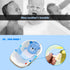 Topwon Non-Slip Baby Bath Seat, Adjustable Newborn Bathtub Support Seat, Keep Baby Safe, Blue