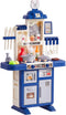 VEVOR Kids Kitchen Playset 48PCS, Pretend Play Kitchen with Cooking Stove with