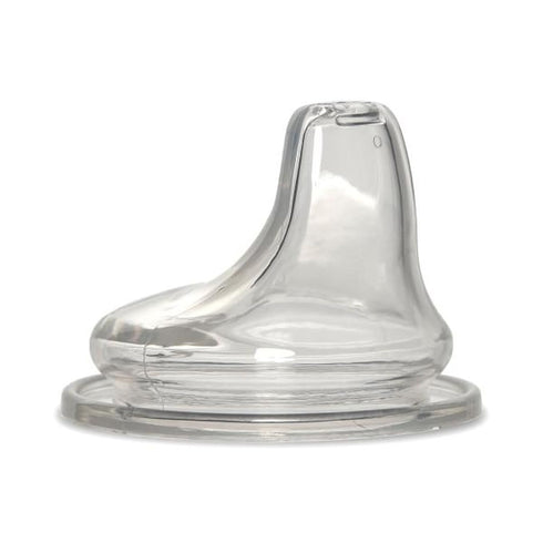 NUK Replacement Silicone Spout - Clear, Pack of 2