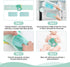 Upset Tummy 2 Packs Hilph Baby Colic, Gas and Stomach Relief, Heated Warmer Wrap with Gel for Newborns and Infants