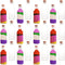 ArtCreativity Plastic Sand Art Bottles with Corks - Pack of 24-2oz Clear Containers for Sand Art and Fun Arts and Crafts
