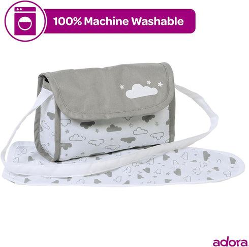 Set Adora Twinkle Stars Doll Diaper Bag - Fun and Functional