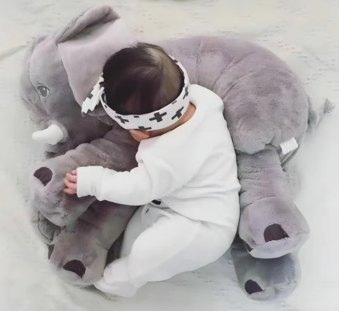 24 Inch Ryttir Fuzzy Large Elephant Stuffed Animal, Soft Stuffed Elephants Plush Toy Newborn Gift, Funny Elephant Gifts