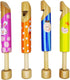 4-piece Wood Slide Whistle Toy Set, Colorful Children's Fun Music Toys, 7.5 Inches