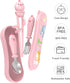 Toddler Stainless Steel Utensils Set - Kids Silverware with Spoons, Forks, Chopsticks, Portable Case