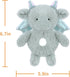 Apricot Lamb Baby Dragon Dinosaur Soft Rattle Toy: Plush Stuffed Animal for Newborn (Dragon, 6 Inches)