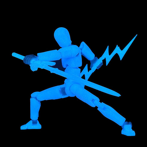 VRME 13 Set, Dummy 13 Dummy 3D 5-Pack (5-Colors) Luminous Titan Action Figures Multi-Colored Lucky Robo Nova