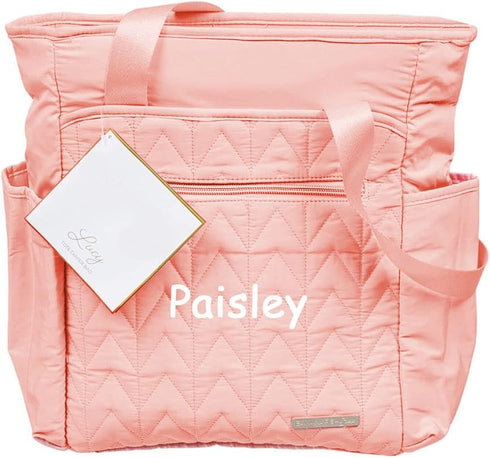 The Trendy Turtle Personalized Baby Boy and Baby Girl Diaper Bags - Gender Neurtral Baby Children Carrying Totes