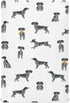 Brittany Spaneil Crib Sheets for Boys & Girls, Neutral Mini Crib Mattress