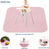 Magik & Kover 2 Pack, 42 42 Inch Baby Splat Mat for Under High Chair x Splash Mat for Arts & Crafts & Eating Mess