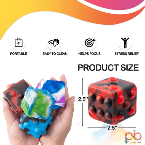 110 Pcs Pop Fidget Party Favors for Kids, Pinata Stuffers, Treasure Box Toys, Classroom Prizes, Goodie Bag Stuffers for