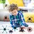 16 Pack Fidget Spinners Deformable Stress Relief Sensory Toy Robot Spinner DIY Mechanical Spiral Twister Creative Chain