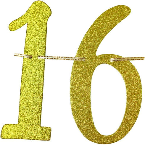 Level 16 Unlocked Banner for Boys Girls, Video Game Theme Sweet 16 Birthday Party Decorations