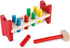 Melissa & Doug Deluxe Wooden Pound-A-Peg Toy with Hammer - FSC Certified
