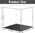 Clear Self-Assembly Acrylic Display Case - Transparent Dust Proof Protection Showcase for Boy Figurine Toys
