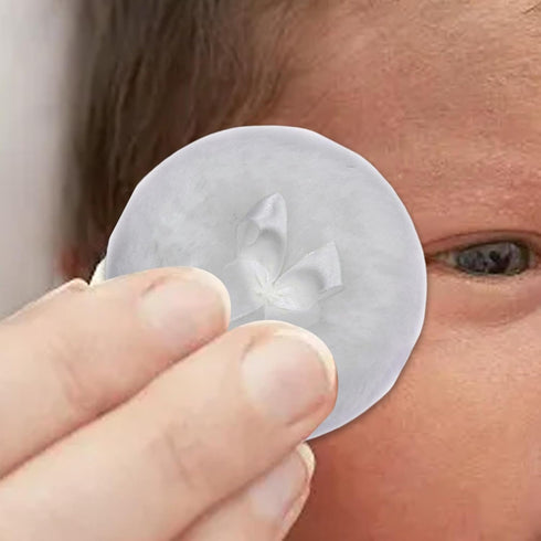 Generic Baby Powder Puff - Soft Skin-Friendly Body Powder Applicator | Portable Round Face Body Puff, Dustproof Powder