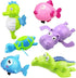 Floating Wind-up Bath Water Toys - 6 Pcs Sea Animal Bath Toy Set for Kids and Toddlers, Bathtub Playset