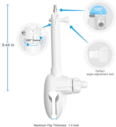 OkeMeeo DXR-8 DXR-8 Flexible Crib Mount for Infant Optics and Optics PRO Baby Monitor