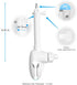 OkeMeeo DXR-8 DXR-8 Flexible Crib Mount for Infant Optics and Optics PRO Baby Monitor