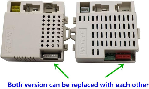 2.4G Bluetooth Remote Control and Receiver for Kids Ride On Toys, 12V Control Box Accessories
