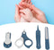 Baby Nail Manicure Care Kit, Pedicure Grooming Kit Set 4 in 1