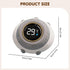 Zani Puff Baby Bath Thermometer Digital Water Thermometer Waterproof for Bathtub Infant Bathroom Household- UFO