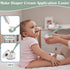 Spatula,6 Pack 1 Size,1 Baby Diaper Cream Silicone Diaper Cream Applicator Baby Butt Paste Spatula Diaper Cream Brush