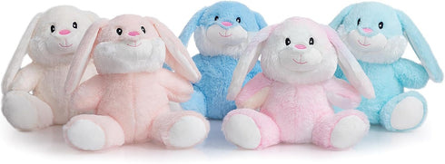 10inch HollyHOME Bunny Stuffed Animal, Easter Bunny Plush Toys, Soft and Cuddly Stuffed Rabbit Easter Gift for Kids