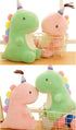 Stuffed Animal Plush Toys, Cute Dinosaur Toy, Soft Dino Plushies for Kids - Plush Doll Gifts (Pink, 9 Inch)