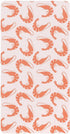 KEIGE Shrimp Seafood Fitted Crib Sheet for Girls and Boys,Soft Breathable Cotton Pack