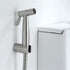 RWYRBNSL Set Handheld ToiletSprayer, Wall Mounted Stainless Steel BrushedFaucet, Bathroom Cloth Diaper Sprayer