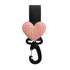 Psdndeww Baby Stroller Hooks for Diaper Bag Stroller Strap with Clip Pram Pet Cart Hook for Hanging Shopping Bags