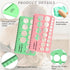 Nipple Ruler, 4 Pcs Nipple Rulers Set for Flange Sizing Measurement Tool, Pink/Green