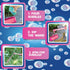 Sunny Days Entertainment Pink Princess Bubble Wand Kit, Outdoor Toy for Kids with Bubble Solution