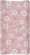 Psesaysky Daisy Changing Table Cover Waterproof Nursery Pad Change Cover Breathable Stretchy Diaper
