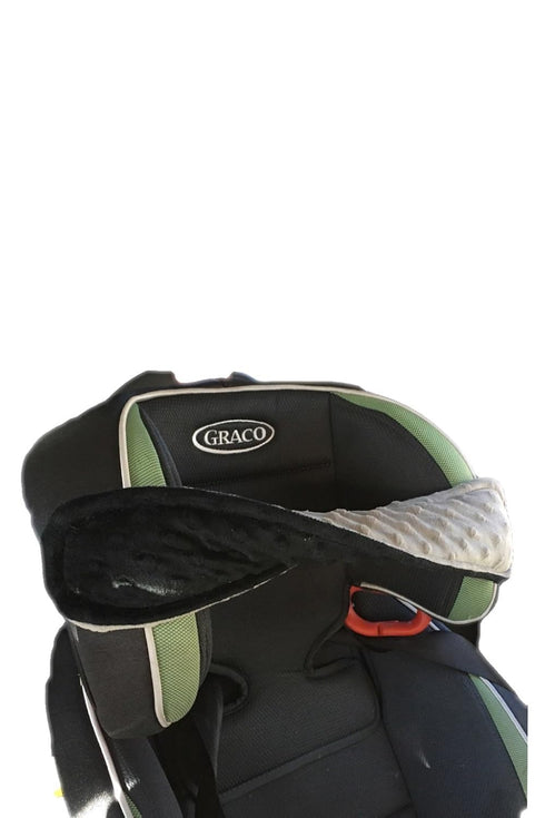 NoNods.com NoNods Car Seat Pillow Head Band REVERSIBLE BLACK/GREY