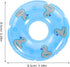 Toyvian 10pcs Mini Swim Rings - Inflatable Doll Lifebuoy Pool Toys for Dollhouse Accessories