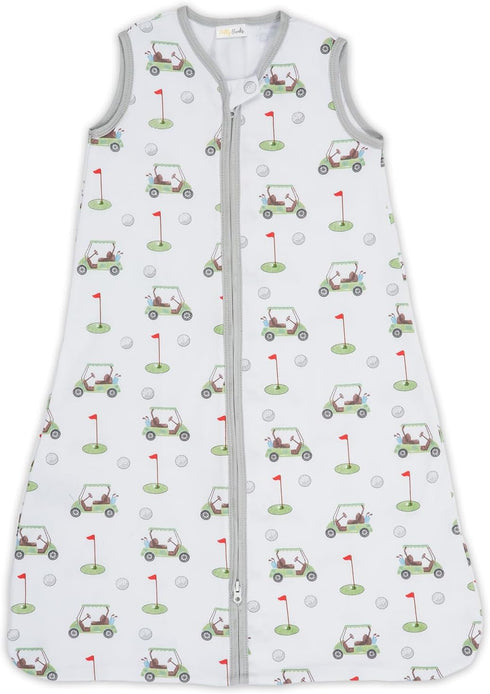 100% Organic Cotton Baby Sleep Sack, 0.5 TOG Lightweight, 2-Way Zipper Toddler Sleep Sack for 12-18 Months