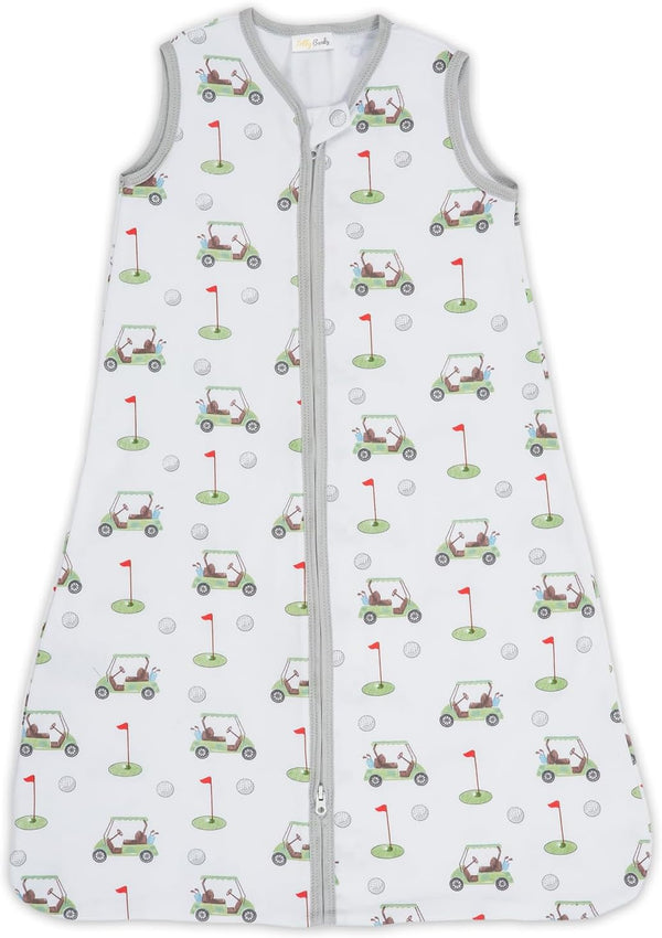 100% Organic Cotton Baby Sleep Sack, 0.5 TOG Lightweight, 2-Way Zipper Toddler Sleep Sack for 12-18 Months