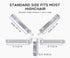 Minnebaby Replacement High Chair Straps - 5 Point Harness Straps for High Chair
