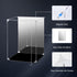 (10x10x15.7 inch; 25x25x40 cm) Acrylic Display Case for Collectibles Assemble Clear Acrylic Display Box with Mirrored