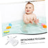 YOSADIER Newborn Bath Support Pad Adjustable Non-Slip Floating Cushion for Baby Bathing Breathable Mesh Mat for Infant