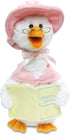 Cuddle Barn Mother Goose Animated Stuffed Animal, Reads Nursery Rhymes, 14”