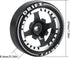New 4 Pcs RC Car Drift Wheels with Logo Tires for 1/28 WLtoys K969 K989 K929, 4 Spoke Aluminum Alloy Tires