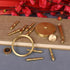 Brass Spinner Ship Wheel, Kinetic Desk Toy Spin with Stand, High Speed Bearing Metal Hand Spinners Anxiety Finger