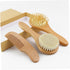 FUNNETOYU Set 4pcs Set Infant Hair Brush for Newborns Baby Hair Brush and Comb for Baby Shower