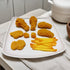 Generic 17pcs Set, Artificial Fake Fried Food Model Included Fake Fried Chicken Leg &Wing&Nuggets&Popcorn and Fake