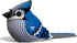 Eugy Blue Jay 3D Puzzle - 26 Piece Eco-Friendly Educational Toy for Kids Ages 6+